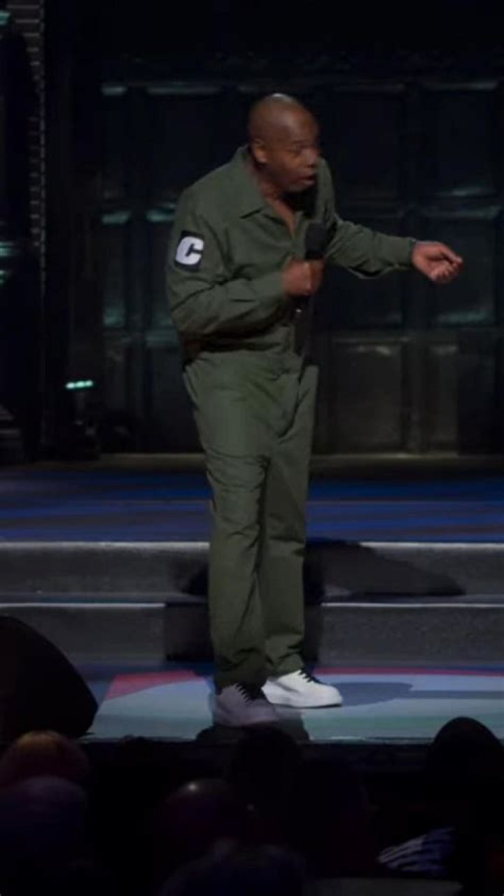 Dave Chappelle has a laugh with friends while out in NYC