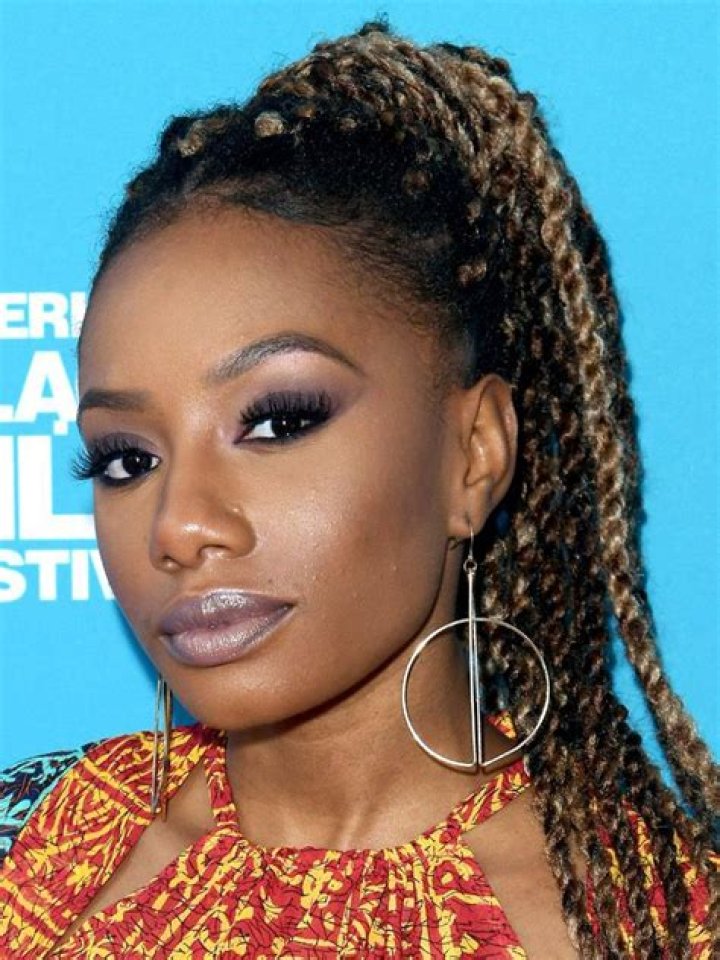 Imani Hakim's pet Black Dog