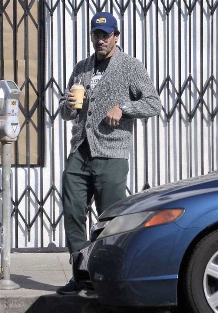 Jon Hamm Out For Lunch In Los Feliz