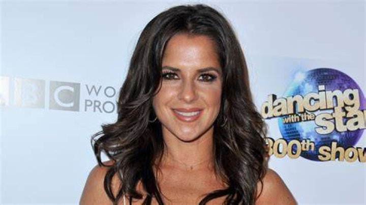Kelly Monaco with her dancing partner Val Chmerkovskiy