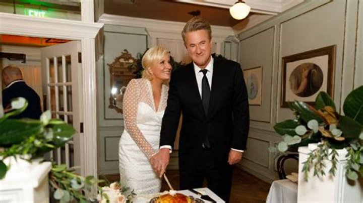 Mika with her current husband Joe Scarborough