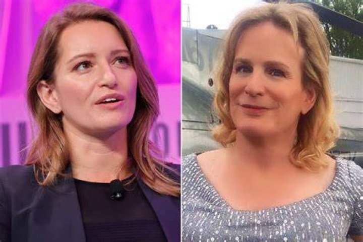 Zoey Tur before her gender transplant and after the surgery